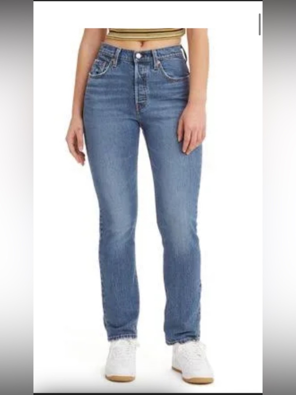 Levi’s 501 Skinny- 29x28 Straight Leg Women's Jeans - Light Blue